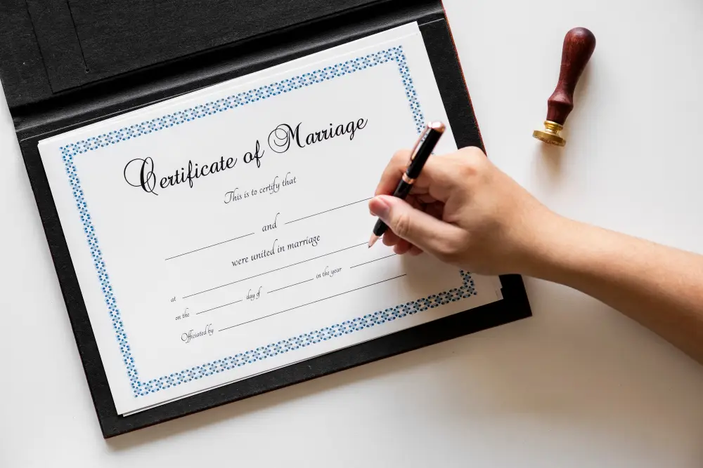 Marriage Certificate